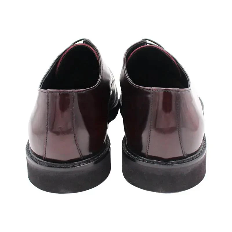 1264 Derby Vitello Abrasivato Bordeaux Ultralight Vibram - immagine 6