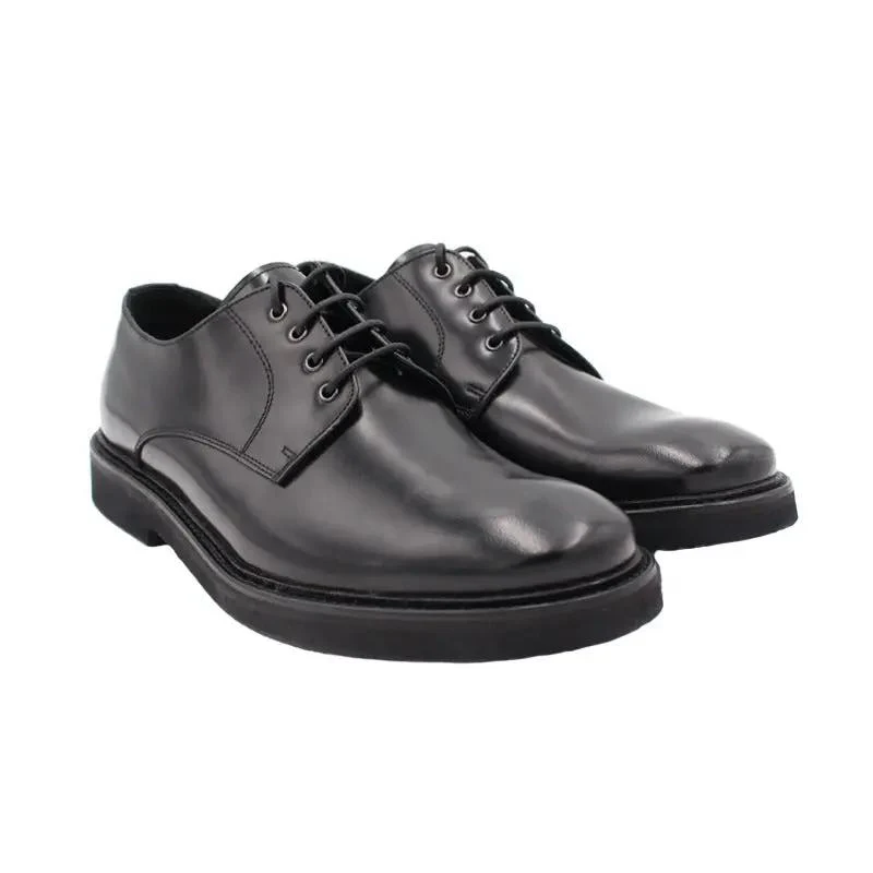 1264 Derby Vitello Abrasivato Nero Ultralight Vibram