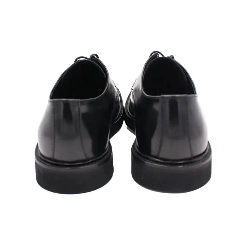 1264 Derby Vitello Abrasivato Nero Ultralight Vibram - immagine 6