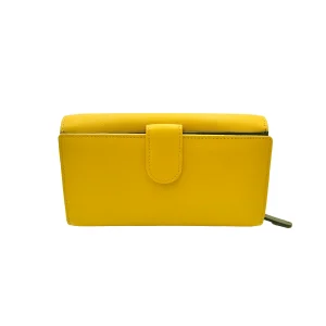 155 Portafoglio Donna Giallo/Moro
