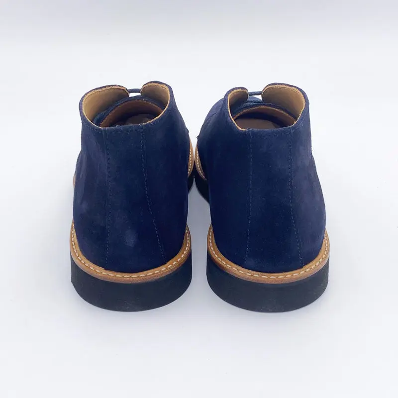 2582 Desert Boots Camoscio GoRain Blu , Ultralight Vibram - immagine 6