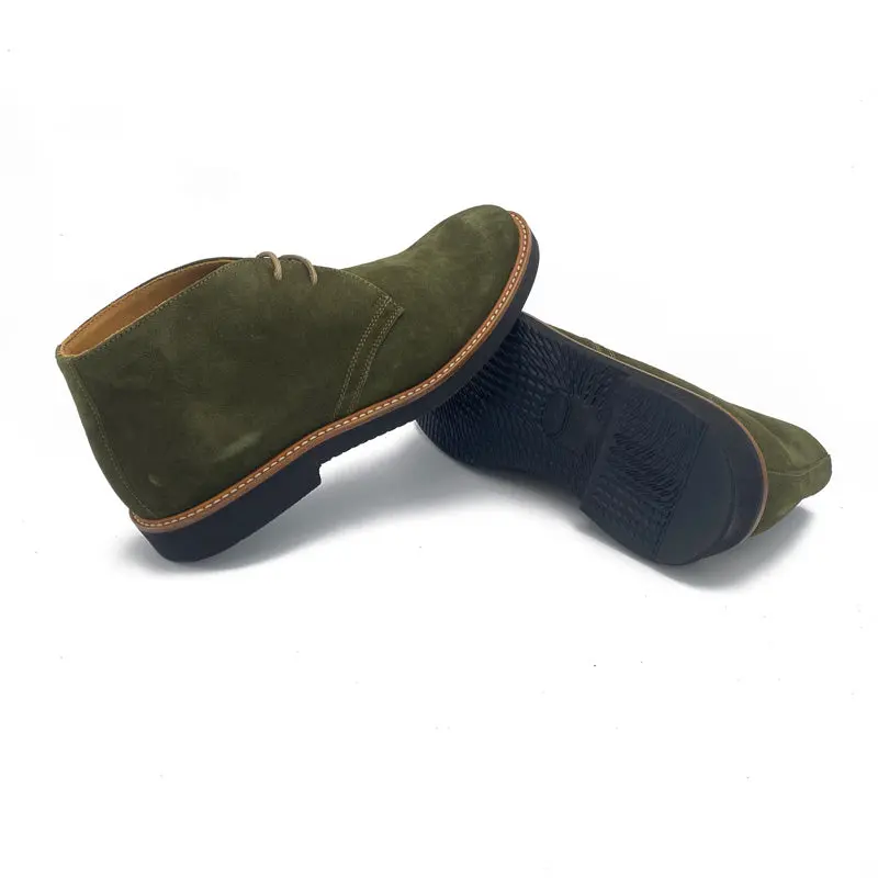 2582 Desert Boots Camoscio GoRain Bosco , Ultralight Vibram - immagine 6
