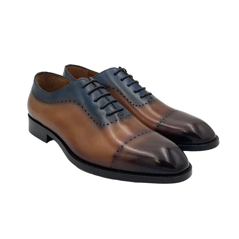 33209 Oxford Liscio Tinto a mano ,Luxor - immagine 2