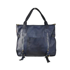 Borsa a spalla in pelle - BASS52 nero