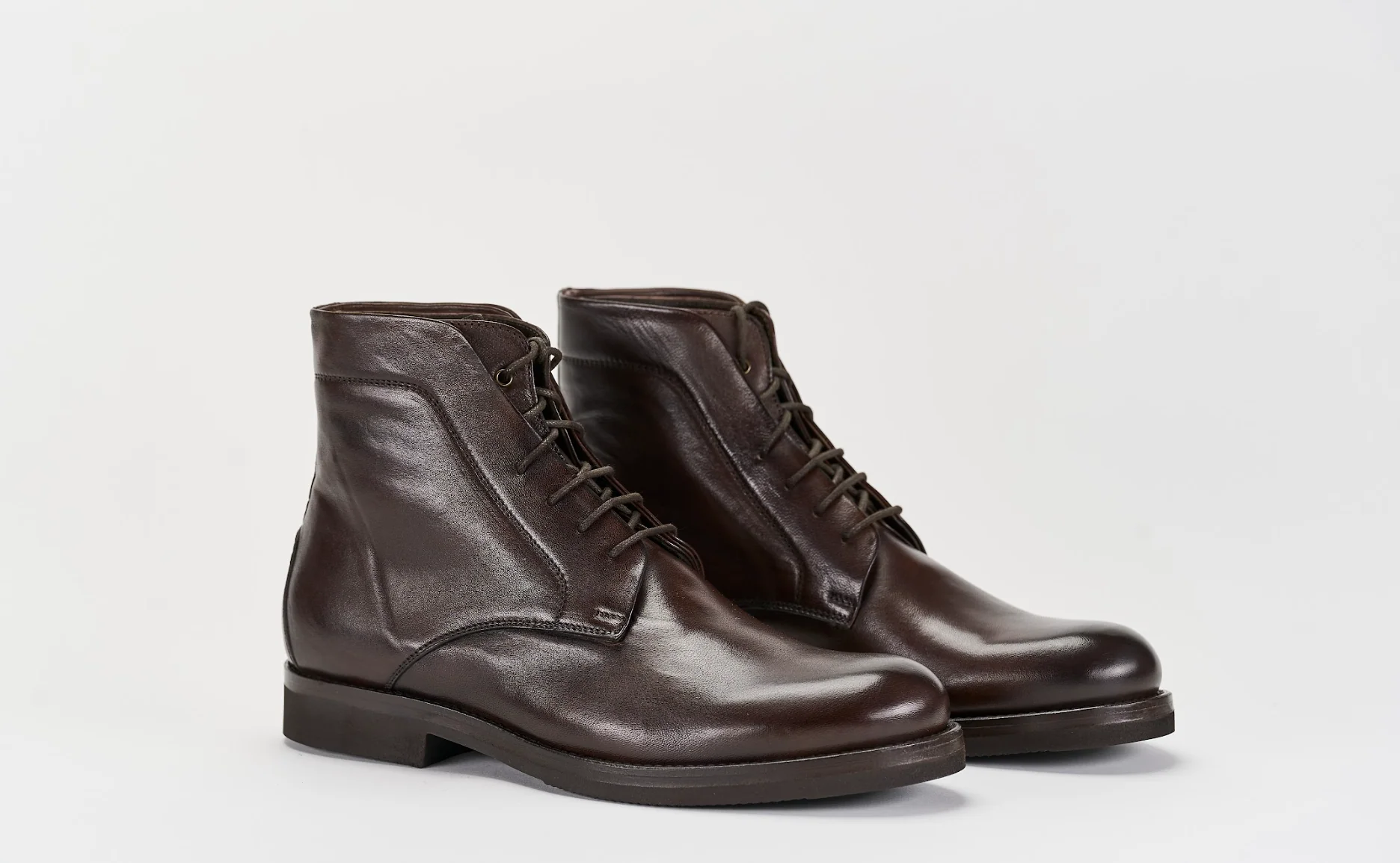 35212 Stivaletto Liscio Cioccolato , Ultralight Vibram - immagine 2
