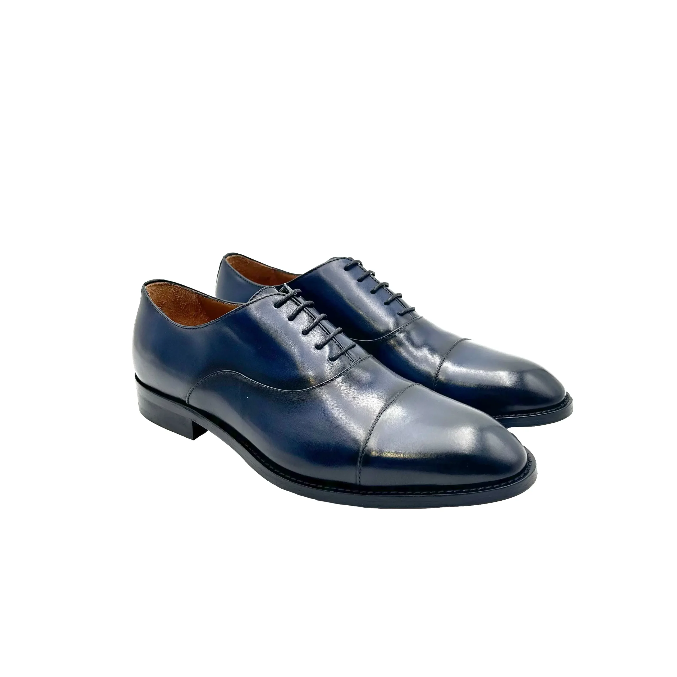 42230 Oxford Tinto a Mano Blu - immagine 2