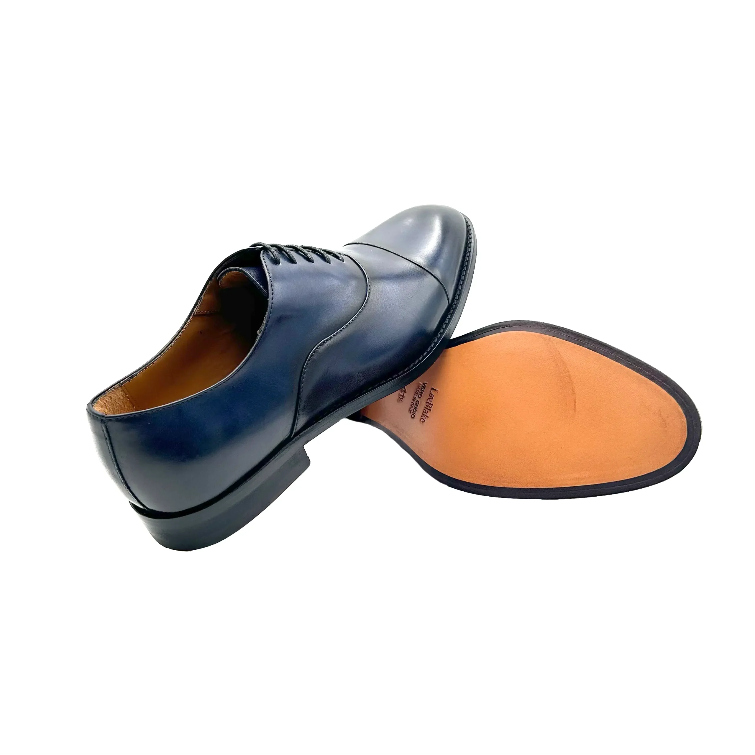 42230 Oxford Tinto a Mano Blu - immagine 5