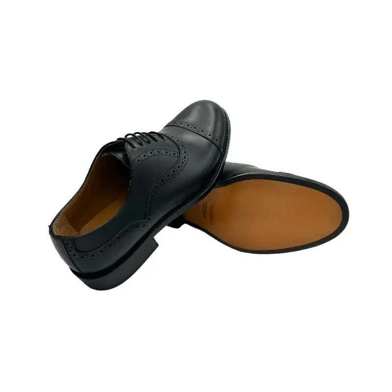 44204 Oxford Half Brogue Vitello Nero - immagine 5