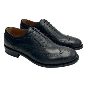 44205 Oxford Full Brogue Vitello Nero