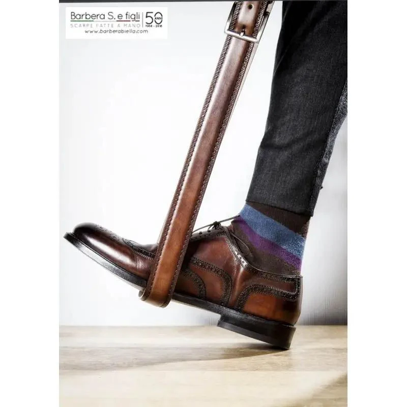 44205 Oxford Full Brogue Tinto a Mano Trend - immagine 9