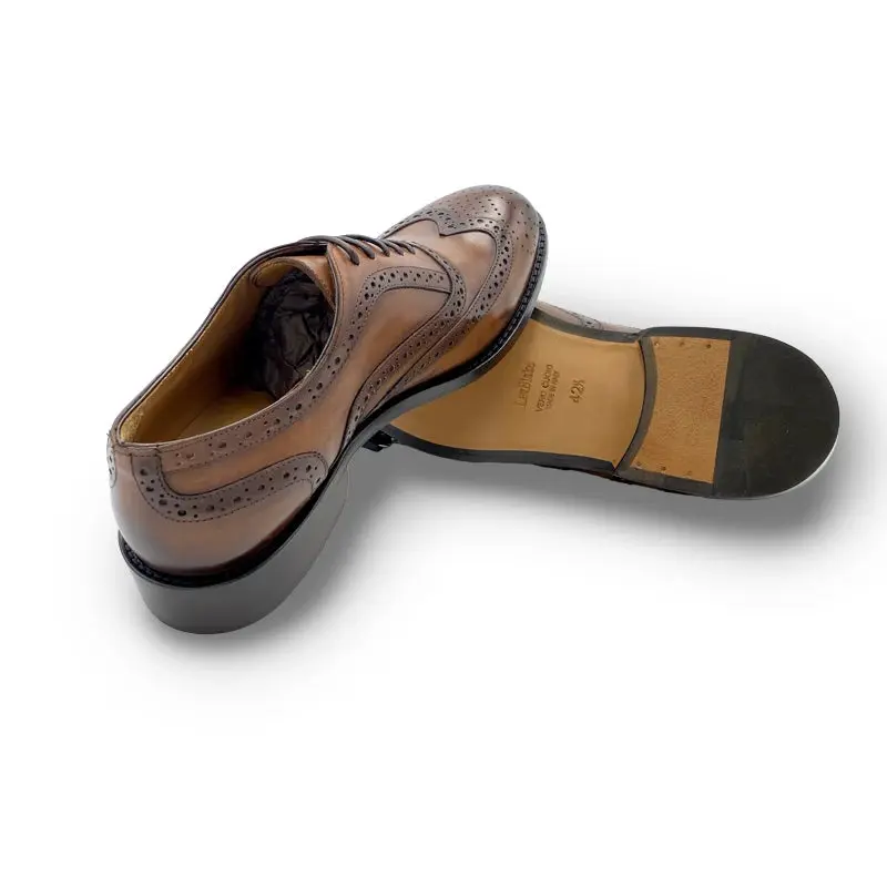 44205 Oxford Full Brogue Tinto a Mano Trend - immagine 6