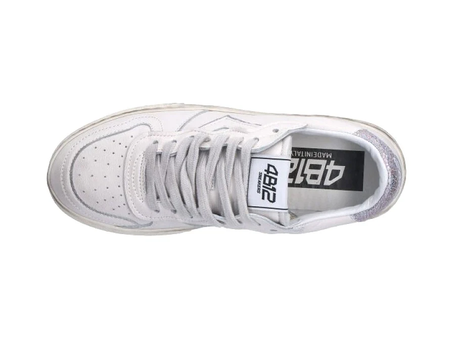 4B12 Sneakers Donna Hyper Primavera Estate Tomaia Pelle - immagine 3