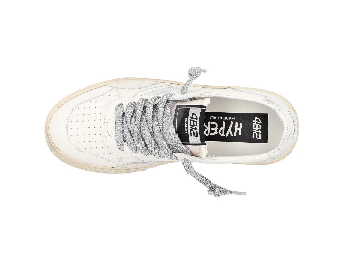 4B12 Sneakers Hyper Donna Primavera Estate Tomaia Pelle - immagine 3