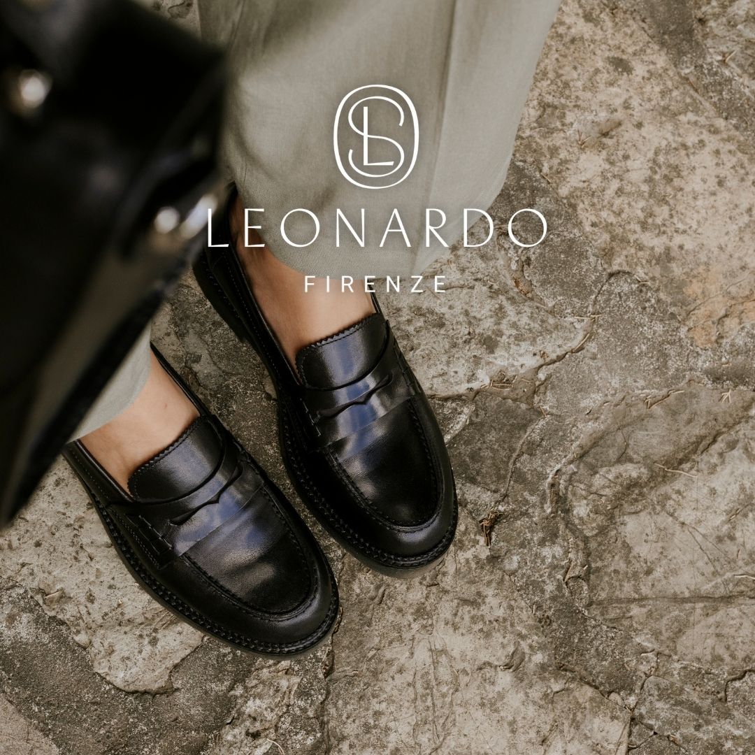 Mocassino da donna fondo robusto in pelle spazzolata nero - immagine 4