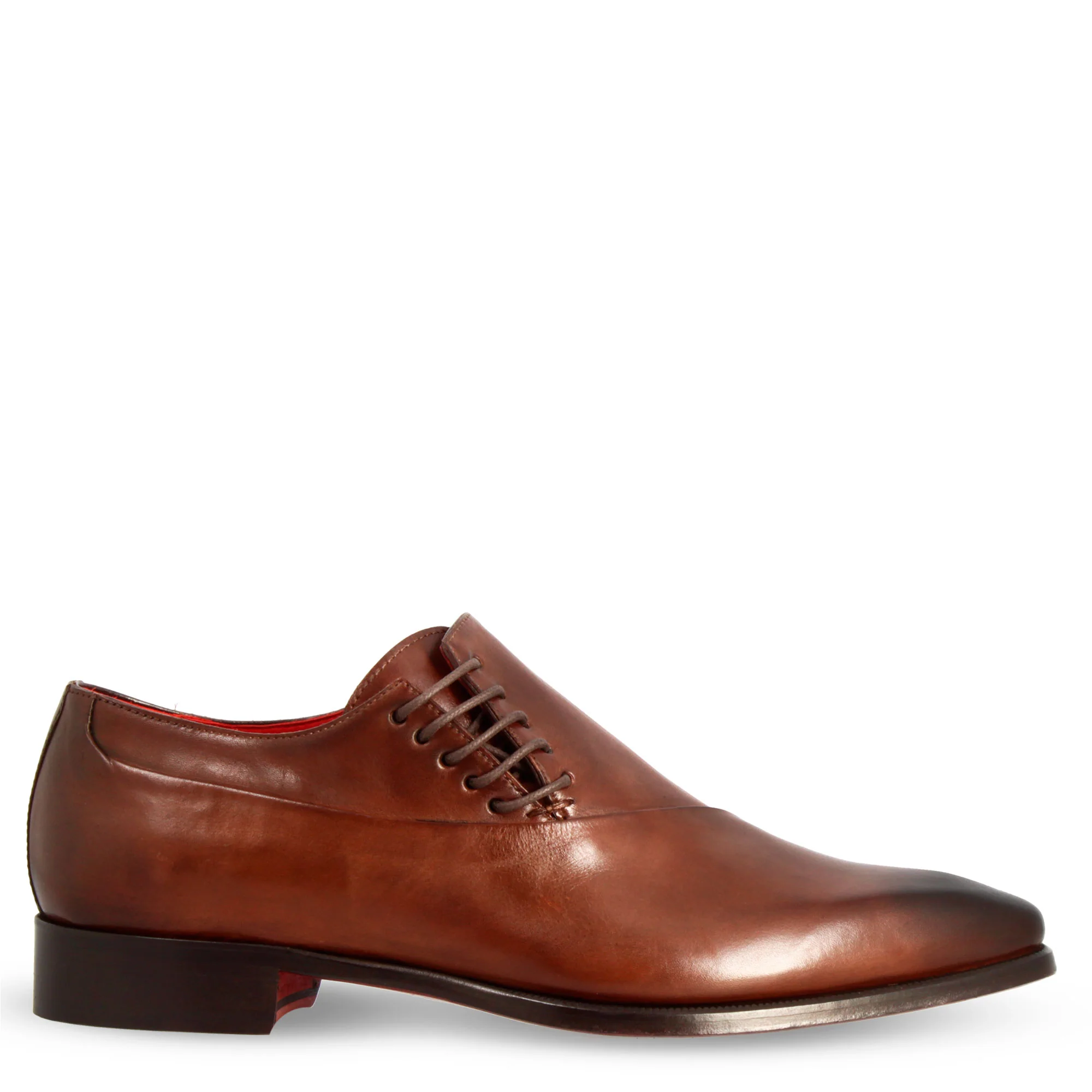 Scarpe eleganti da uomo in pelle color marrone - immagine 4