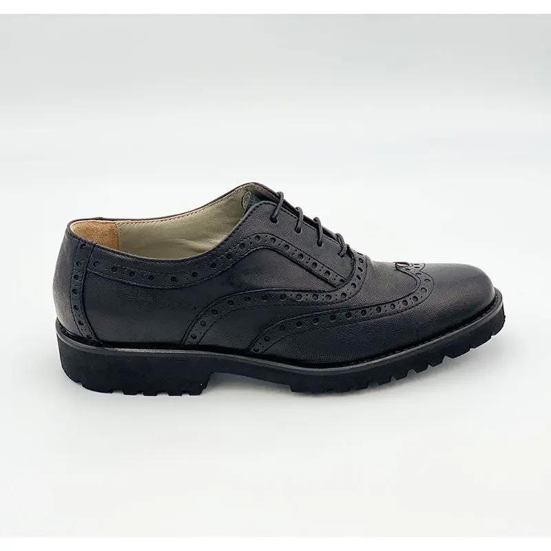 717 Francesina Jersey Nero - immagine 3