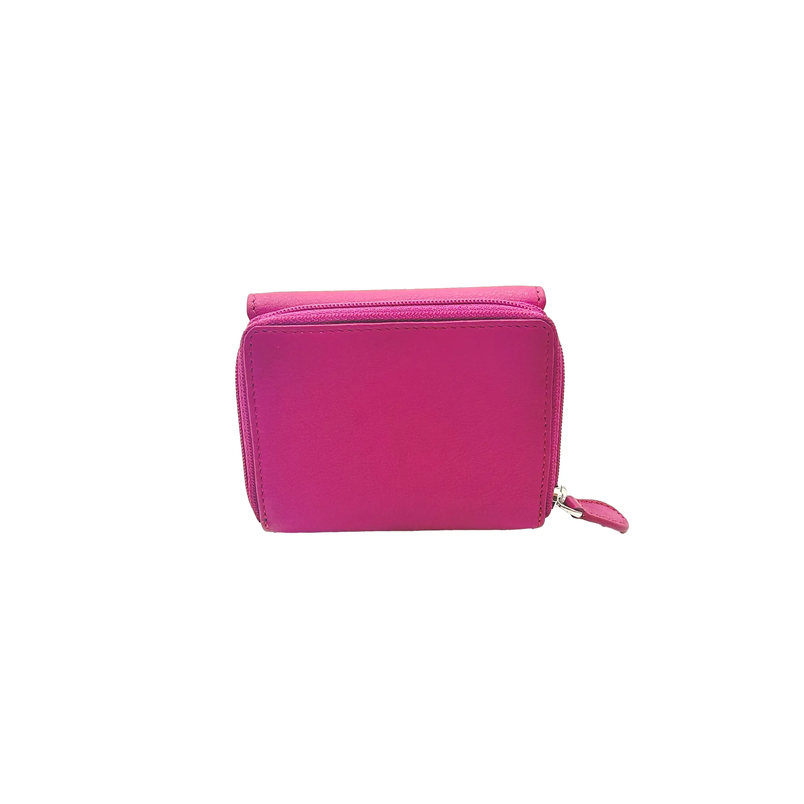 8846 Portafoglio Donna Piccolo Fucsia/Blu - immagine 4