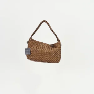 Borsa 2036 intreccio cuoio
