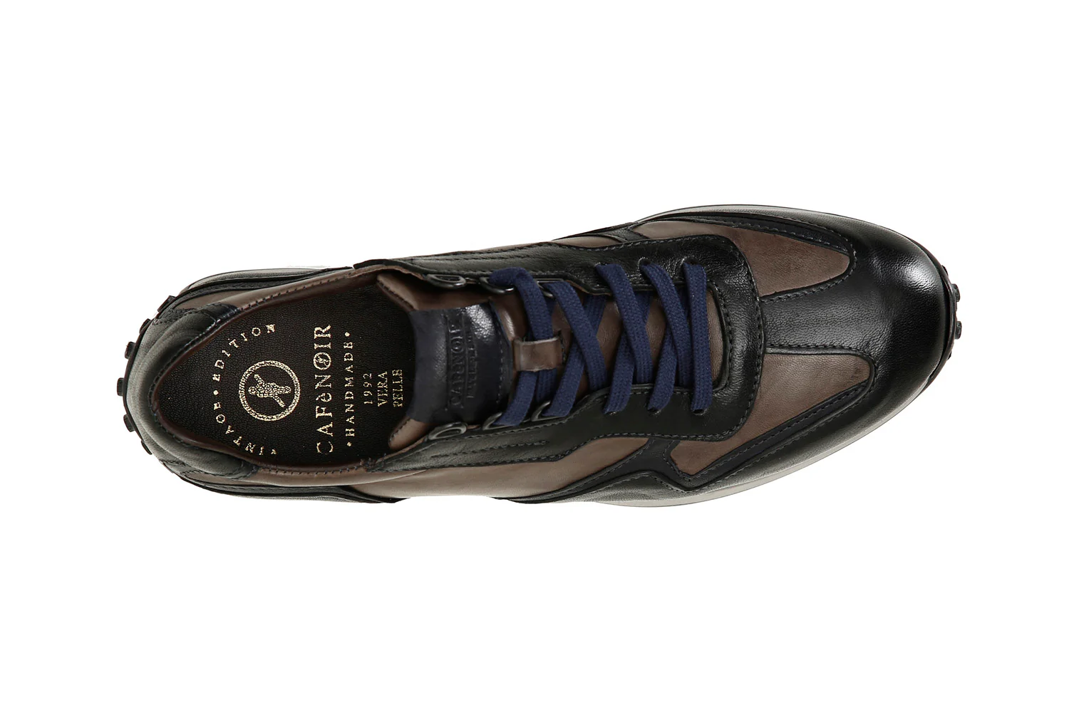 CafèNoir scarpe casual con lacci tomaia pelle - immagine 5