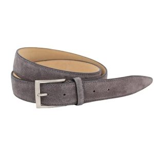 Cintura Fatta a Mano camoscio grigio