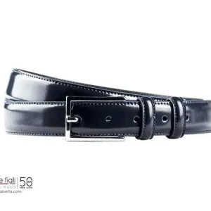 Cintura Vitello Abrasivato Blu h30
