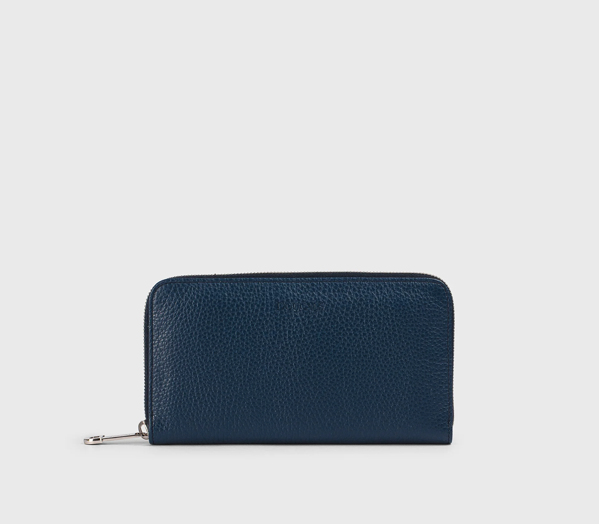 Portafoglio continental in pelle bottalata blu "avio" - immagine 2