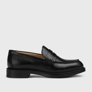 DD8664BRUGUF214NN00 - Mocassino in pelle nera