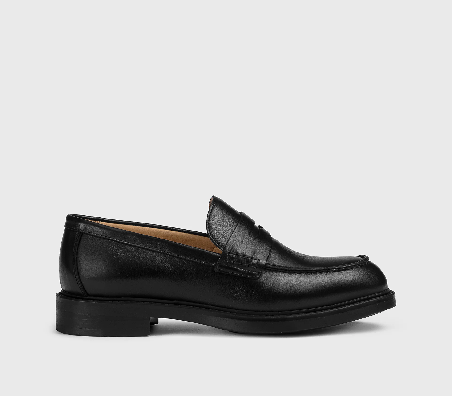 DD8664BRUGUF214NN00 - Mocassino in pelle nera - immagine 2