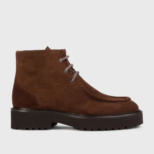 DD8742PHILUF252TM45 - Chukka boot in suede marrone "wood"