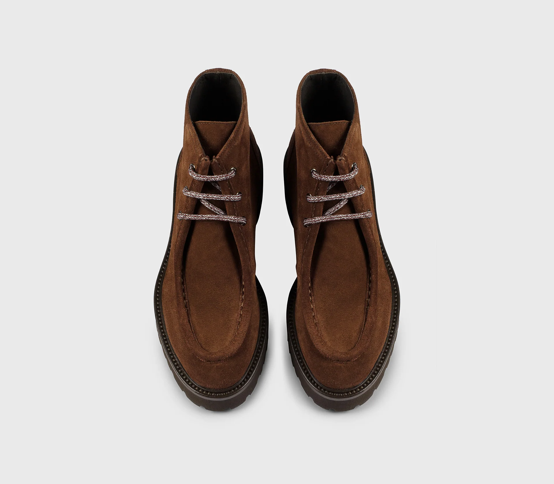 DD8742PHILUF252TM45 - Chukka boot in suede marrone "wood" - immagine 3
