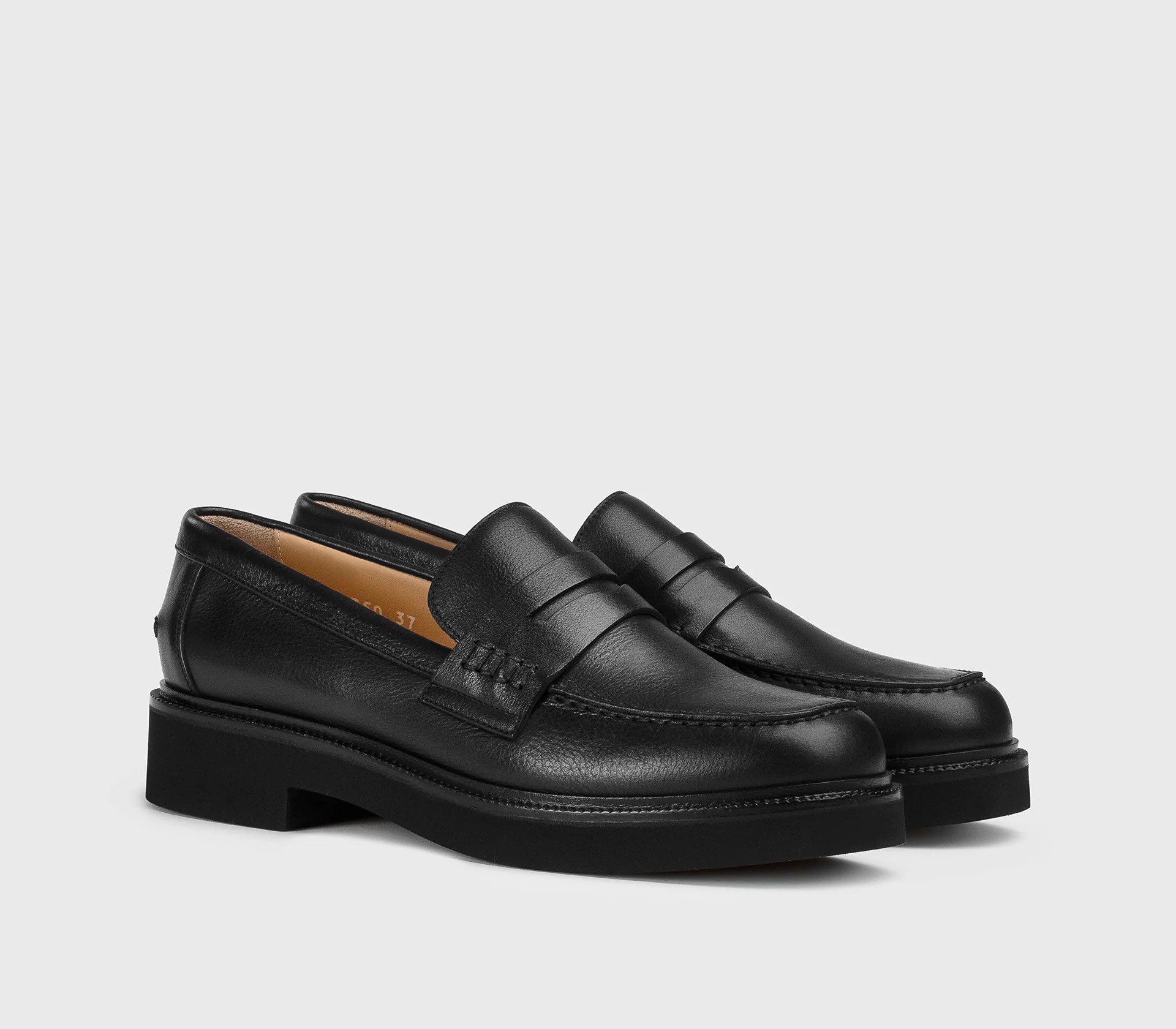 DD8750ETIEUF201NN00 - Mocassino in pelle nera - immagine 4