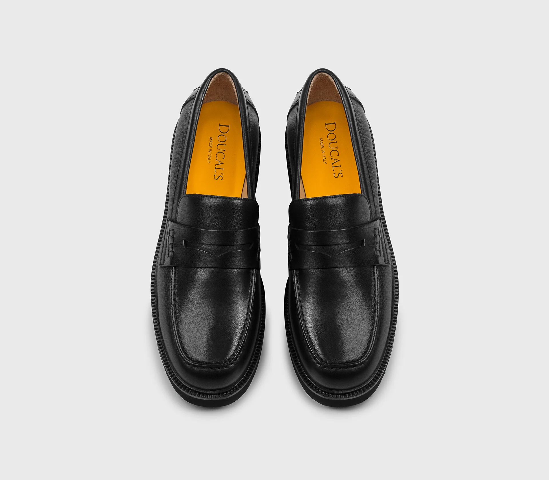 DD8750ETIEUF201NN00 - Mocassino in pelle nera - immagine 3