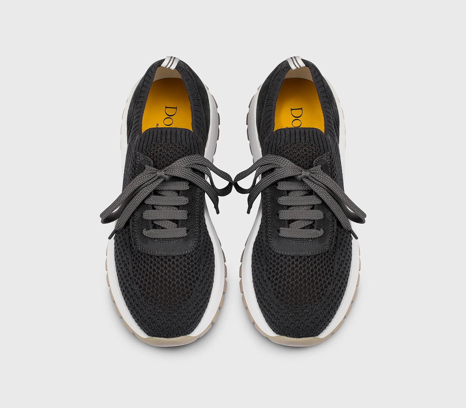 DD8765WHINPZ849SN02 - Sneaker in tessuto tecnico e suede "off black" - immagine 3