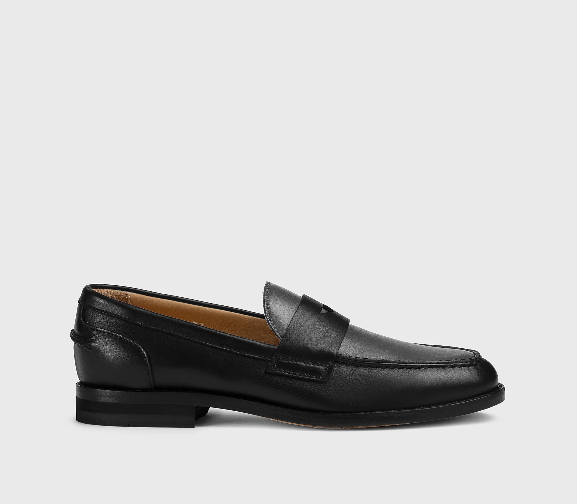 DD8796ALAIPF708NN06 - Mocassino in pelle bicolore nero e grigio scuro