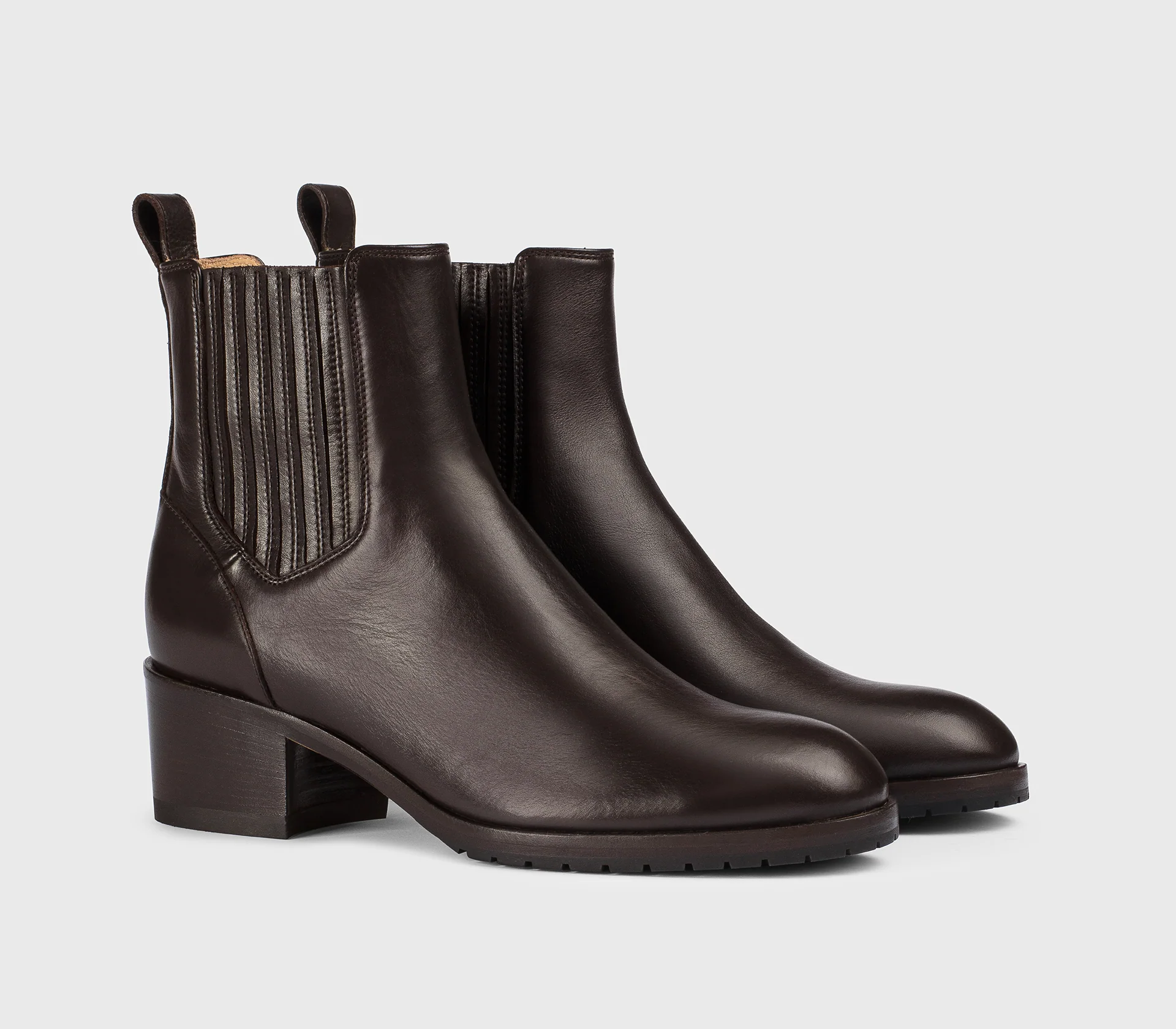 DD8834ROXAUF214TL03 - Stivaletto in pelle mogano - immagine 4