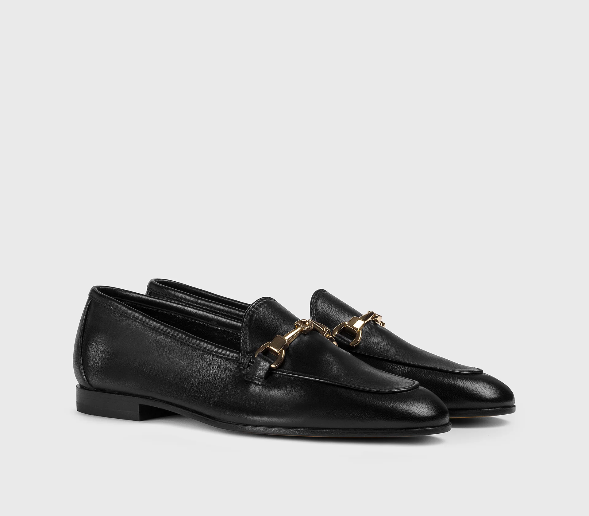 DD8878MEGNUZ279NN00 - Mocassino con morsetto in pelle nero - immagine 4