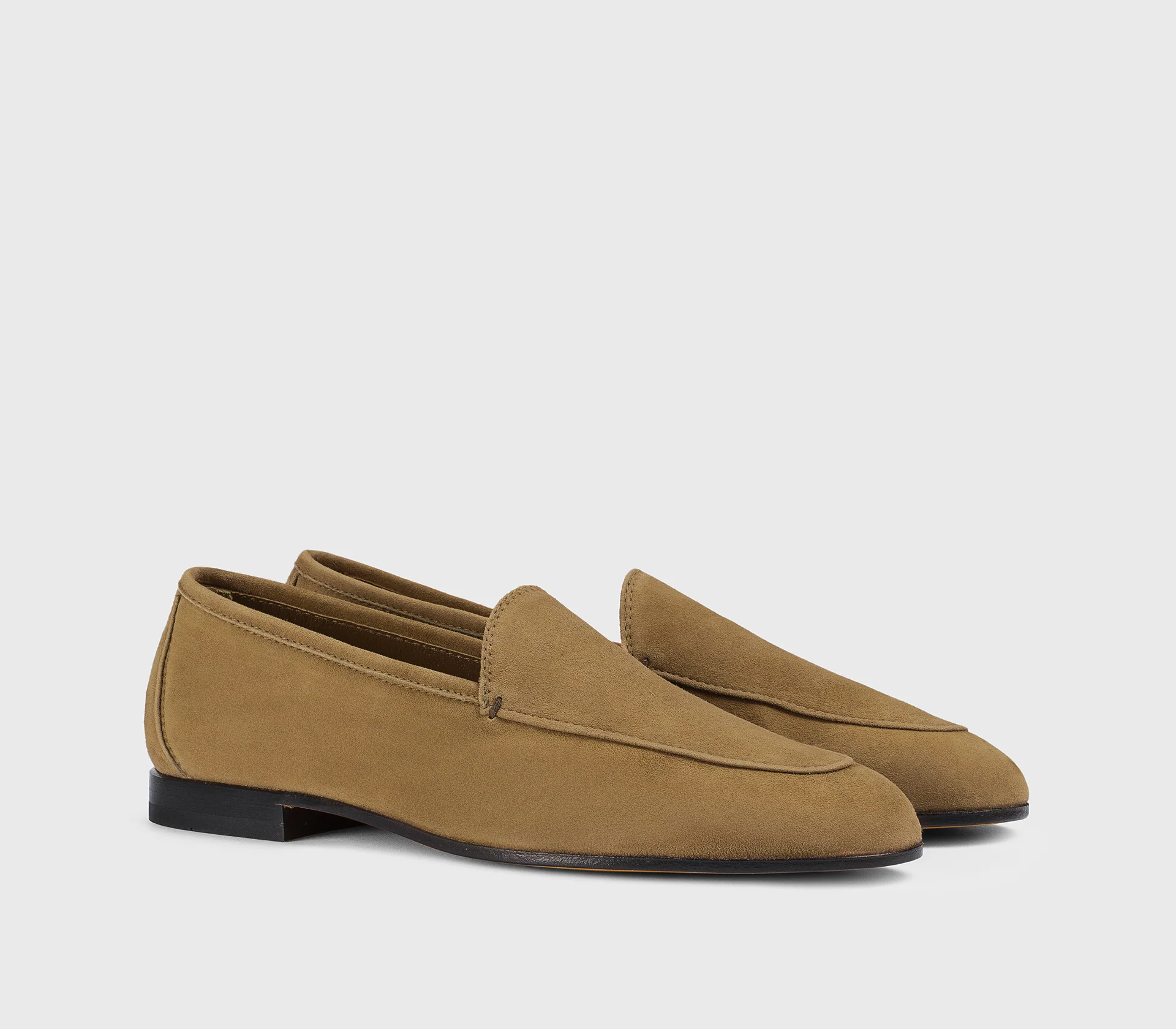 DD8879MEGNUZ278NC53 - Mocassino in suede "teddy" beige - immagine 4