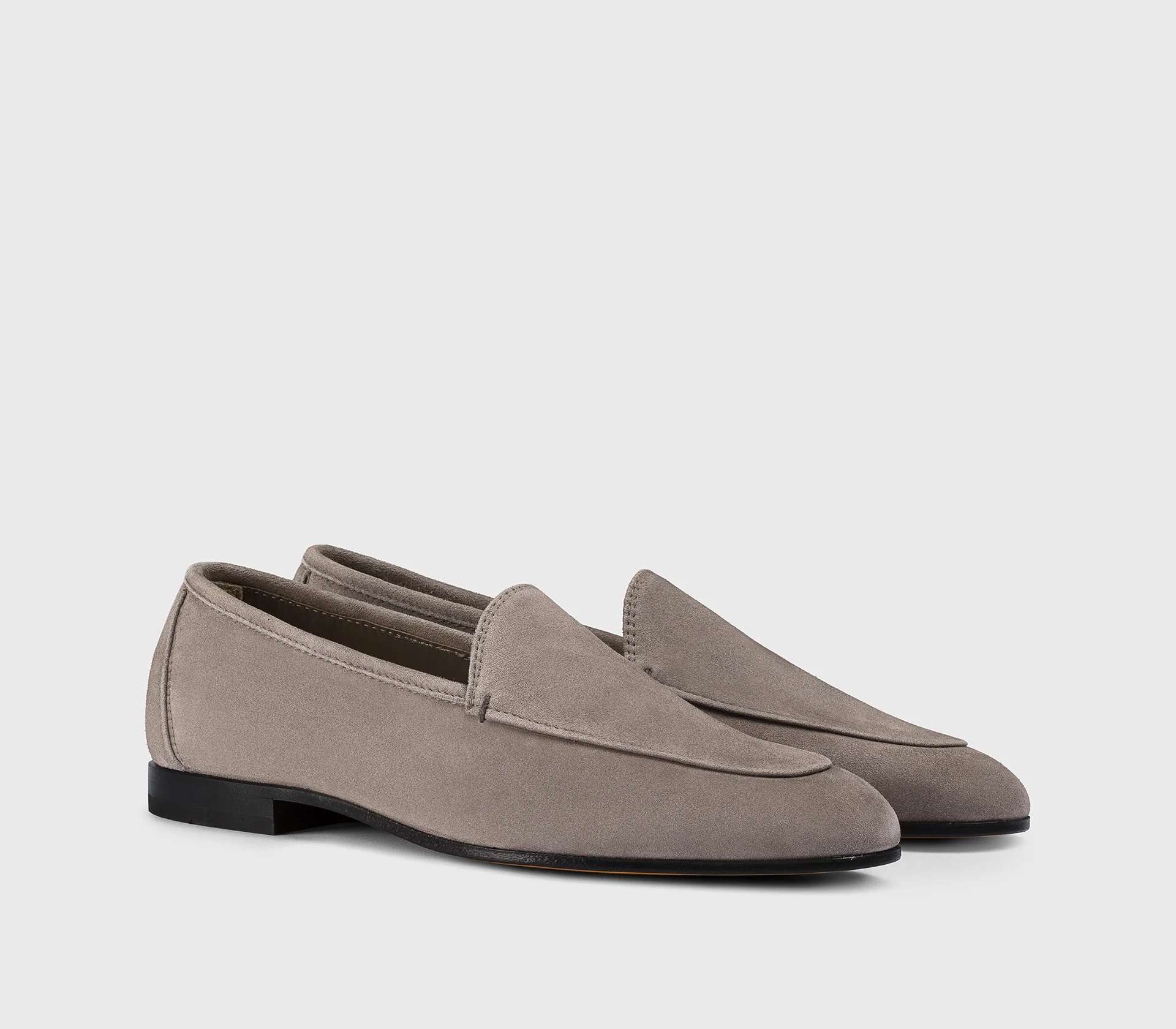 DD8879MEGNUZ278NN45 - Mocassino in suede grigio caldo - immagine 4
