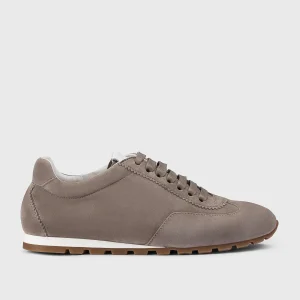 DD8907JULTPZ853DN45 - Sneaker in suede grigio caldo
