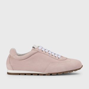DD8907JULTPZ853DS07 - Sneaker in suede rosa "phard"