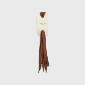 Laccio spinato marrone bruciato per Stringata con ganci - 130 cm