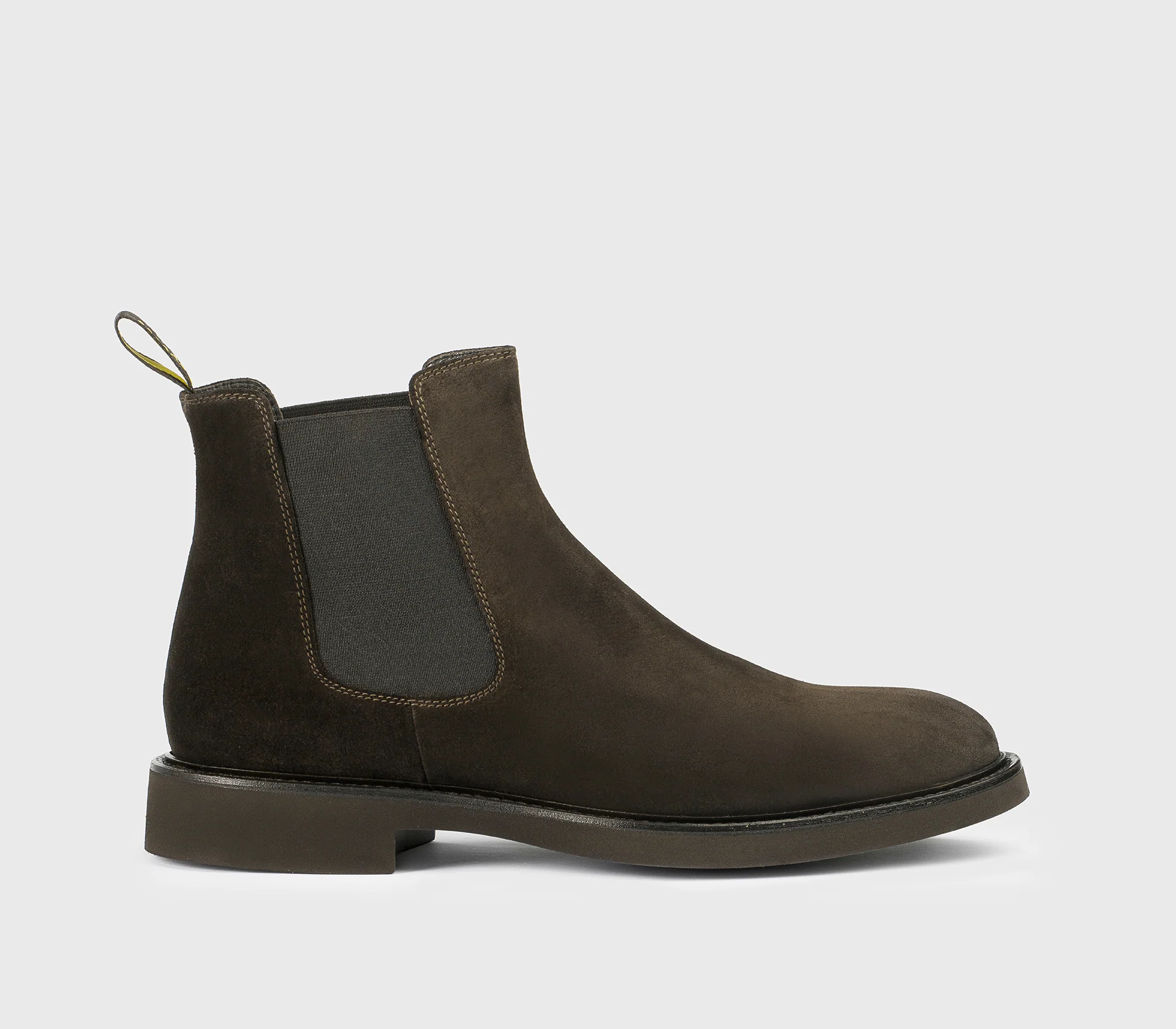 DU1343GENOUF009TM23 - Stivaletto in suede marrone