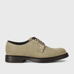 DU1385BRUXUF009TC15 - Stringata in suede sabbia