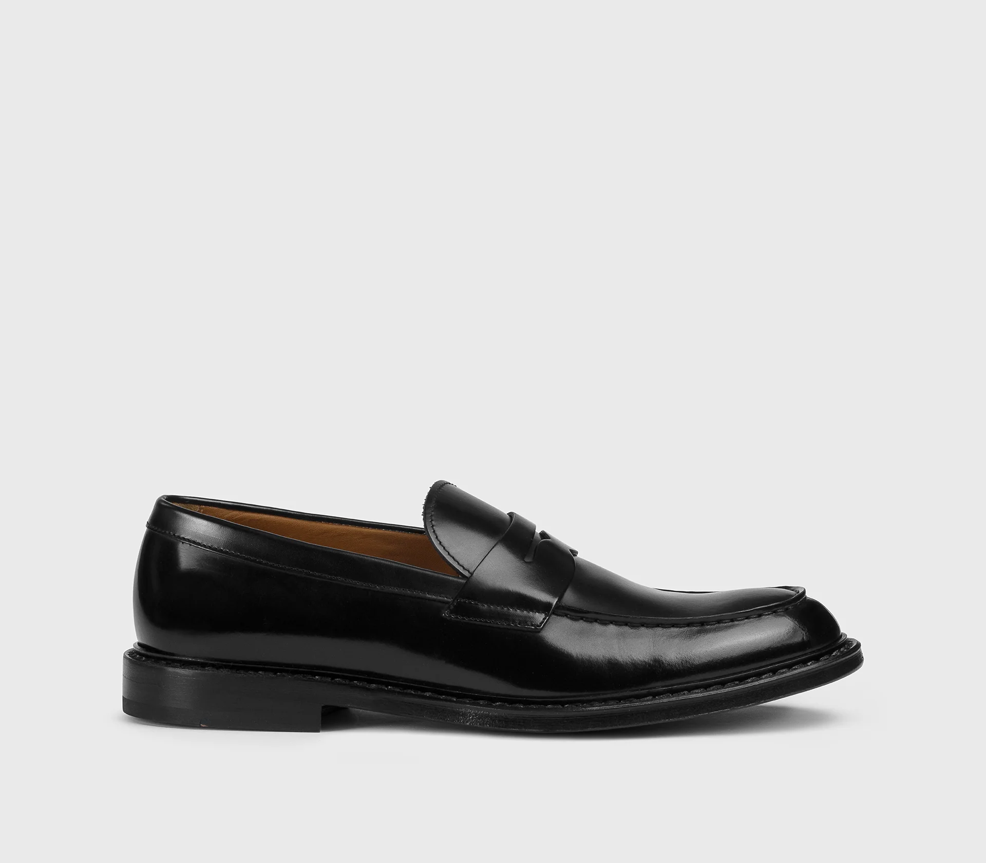 DU2405PHOEUY007NN00 - Mocassino in pelle nero - immagine 2