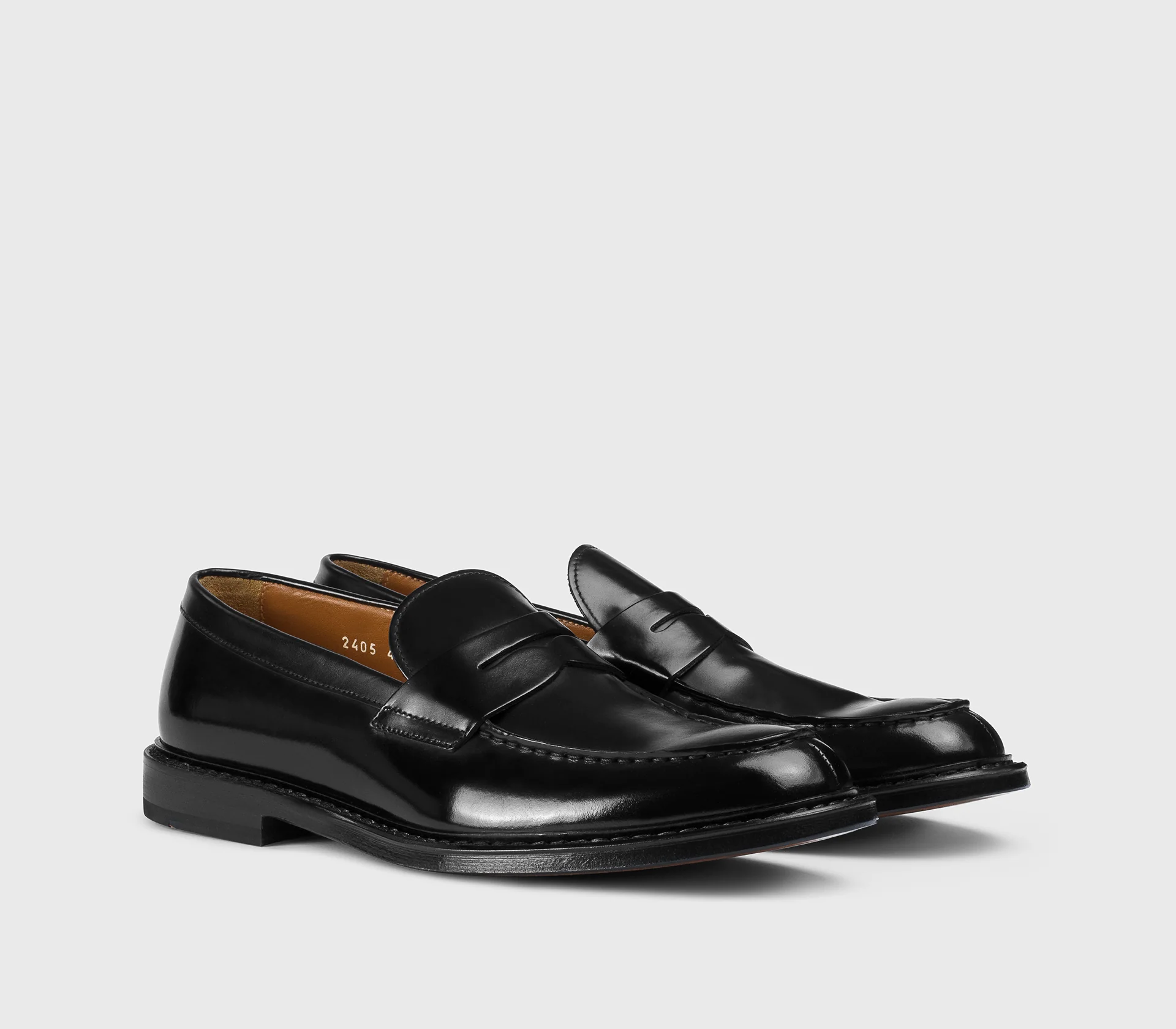 DU2405PHOEUY007NN00 - Mocassino in pelle nero - immagine 4