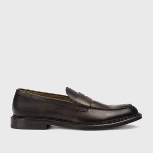 DU2405PHOEUY259TM00 - Mocassino in pelle testa di moro