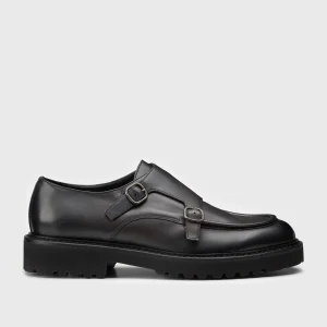 DU2738PHILUF159NN35 - Doppia fibbia in pelle "grafite"