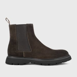 DU3088GOTNUF024NM23 - Stivaletto in suede marrone