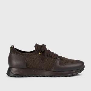 DU3221SYDNPX783TM48 - Sneaker bimateriale testa di moro