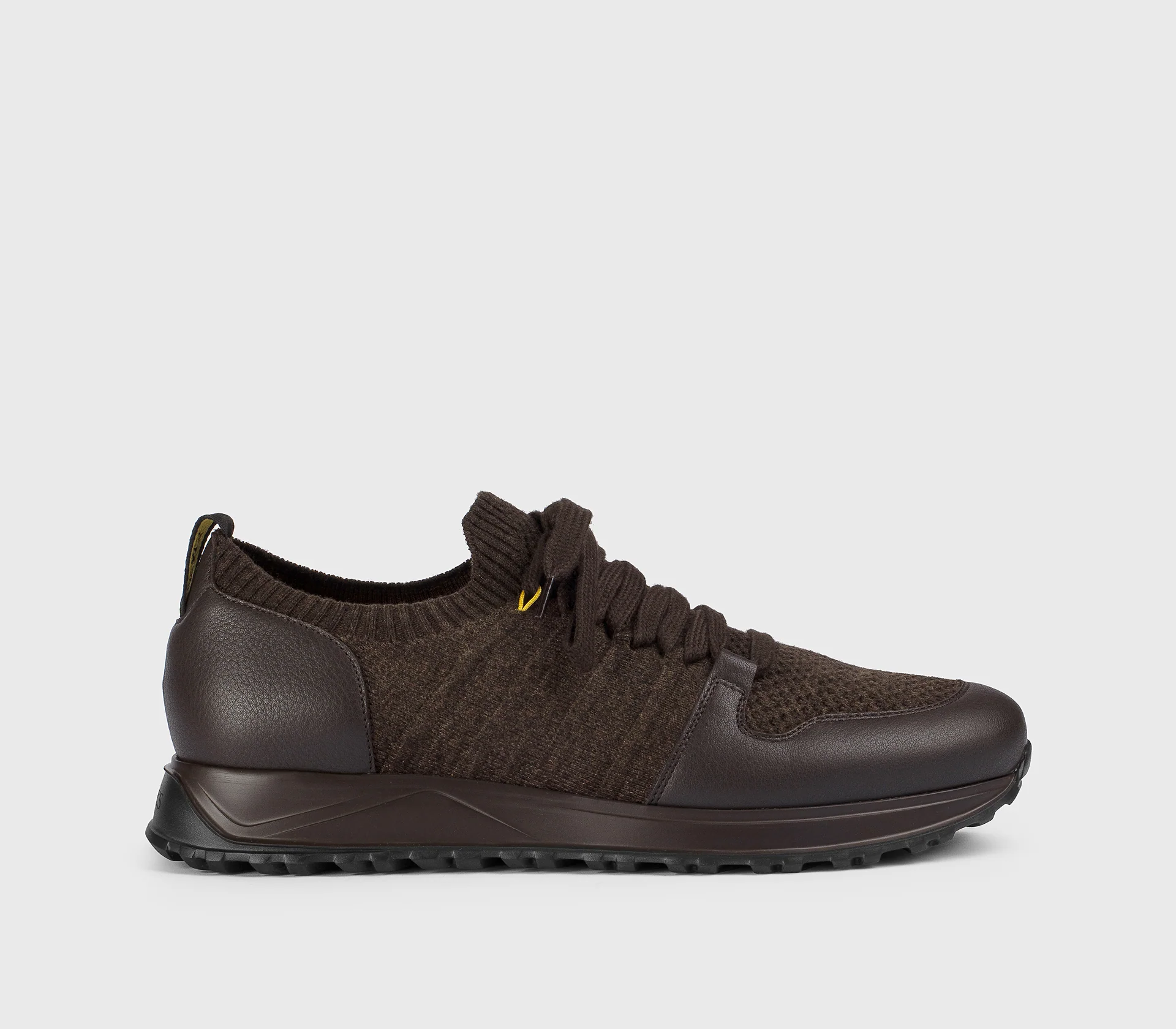 DU3221SYDNPX783TM48 - Sneaker bimateriale testa di moro - immagine 2
